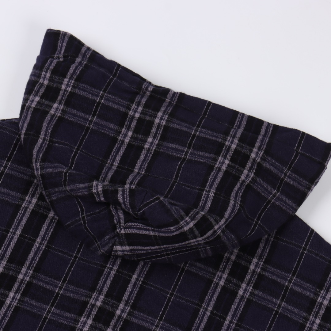 Balenciaga/巴黎世家 BLCG 25FW蓝格纹贴布绣套装外套-Chinese UA Cheap High Quatity Brand Clothes Bags handbags Sneakers wholesale wholesaler seller from China Factory suppliers Fashion Clothing Shoes best Quality Beautiful Price Balenciaga/巴黎世家 BLCG 25FW蓝格纹贴布绣套装外套