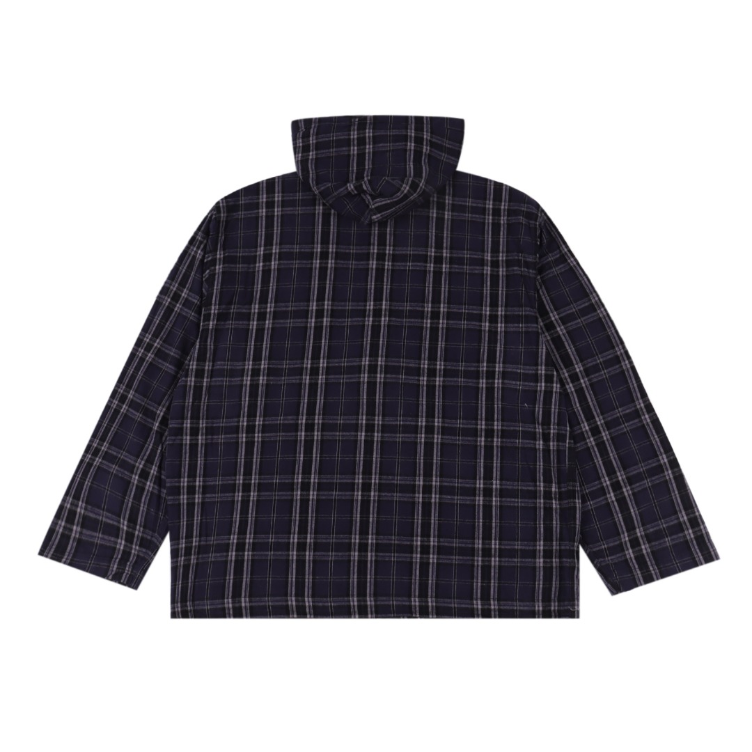 Balenciaga/巴黎世家 BLCG 25FW蓝格纹贴布绣套装外套-Chinese UA Cheap High Quatity Brand Clothes Bags handbags Sneakers wholesale wholesaler seller from China Factory suppliers Fashion Clothing Shoes best Quality Beautiful Price Balenciaga/巴黎世家 BLCG 25FW蓝格纹贴布绣套装外套