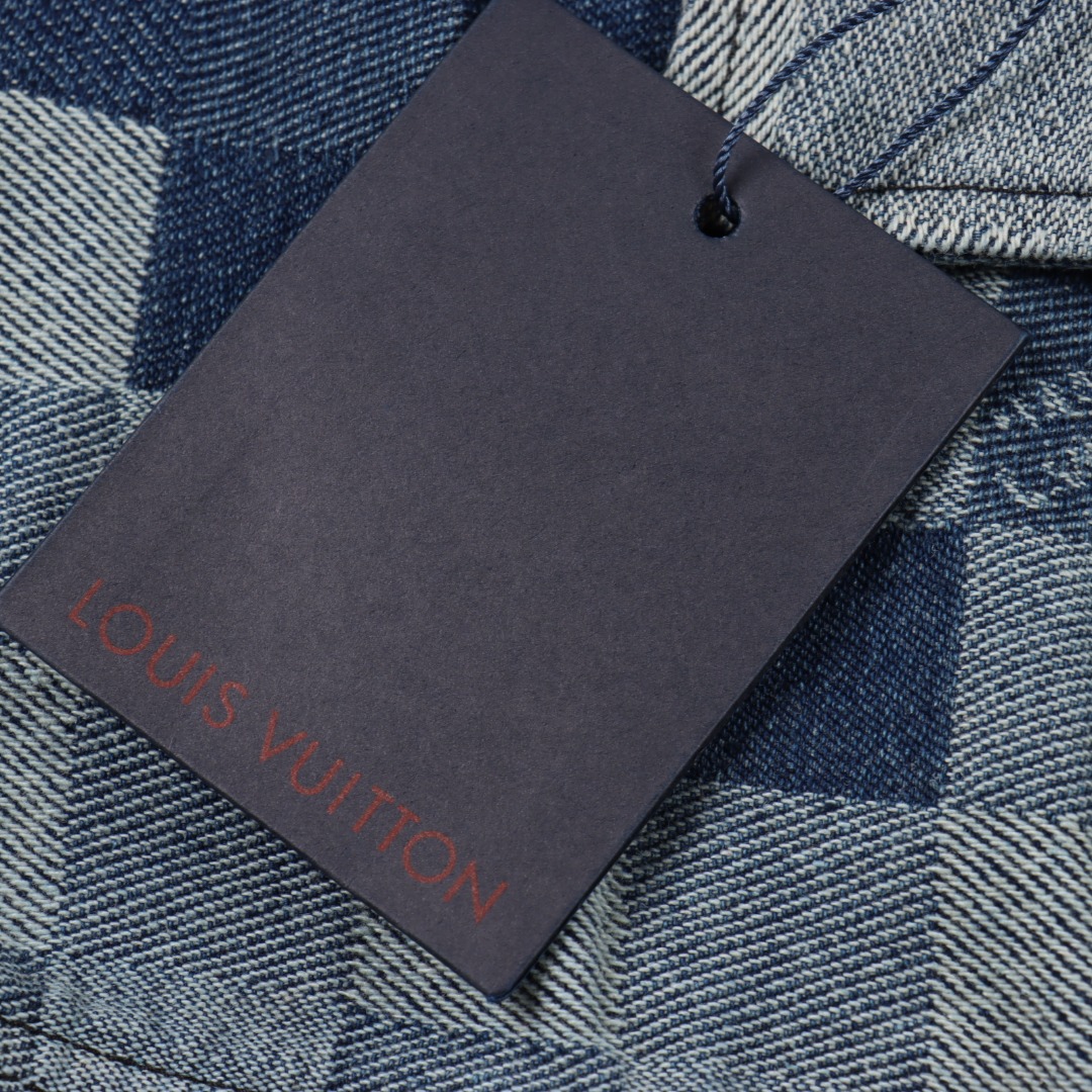 Louis Vuitton路易威登 1V 25FW 马赛克迷彩牛仔夹克-Chinese UA Cheap High Quatity Brand Clothes Bags handbags Sneakers wholesale wholesaler seller from China Factory suppliers Fashion Clothing Shoes best Quality Beautiful Price Louis Vuitton路易威登 1V 25FW 马赛克迷彩牛仔夹克