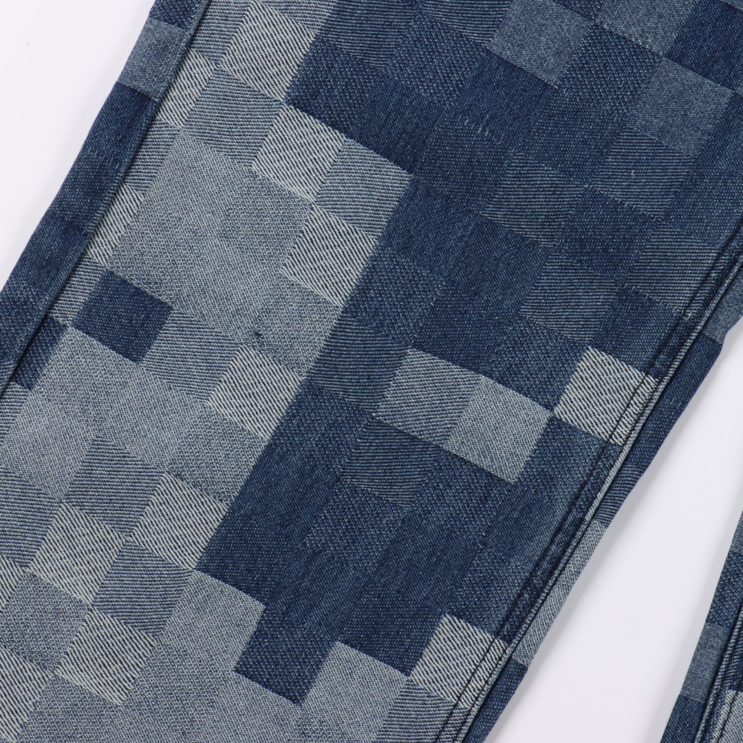 Louis Vuitton路易威登 1V 25FW 马赛克迷彩牛仔长裤 轻奢主义-Chinese UA Cheap High Quatity Brand Clothes Bags handbags Sneakers wholesale wholesaler seller from China Factory suppliers Fashion Clothing Shoes best Quality Beautiful Price Louis Vuitton路易威登 1V 25FW 马赛克迷彩牛仔长裤 轻奢主义