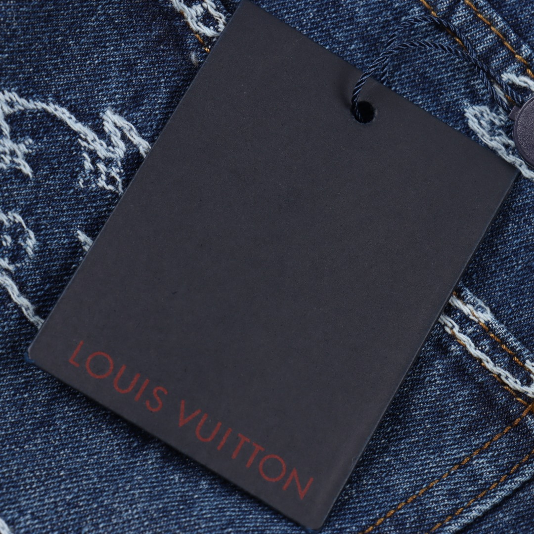 Louis Vuitton路易威登 1V 25FW 祥云老花提花牛仔长裤-Chinese UA Cheap High Quatity Brand Clothes Bags handbags Sneakers wholesale wholesaler seller from China Factory suppliers Fashion Clothing Shoes best Quality Beautiful Price Louis Vuitton路易威登 1V 25FW 祥云老花提花牛仔长裤