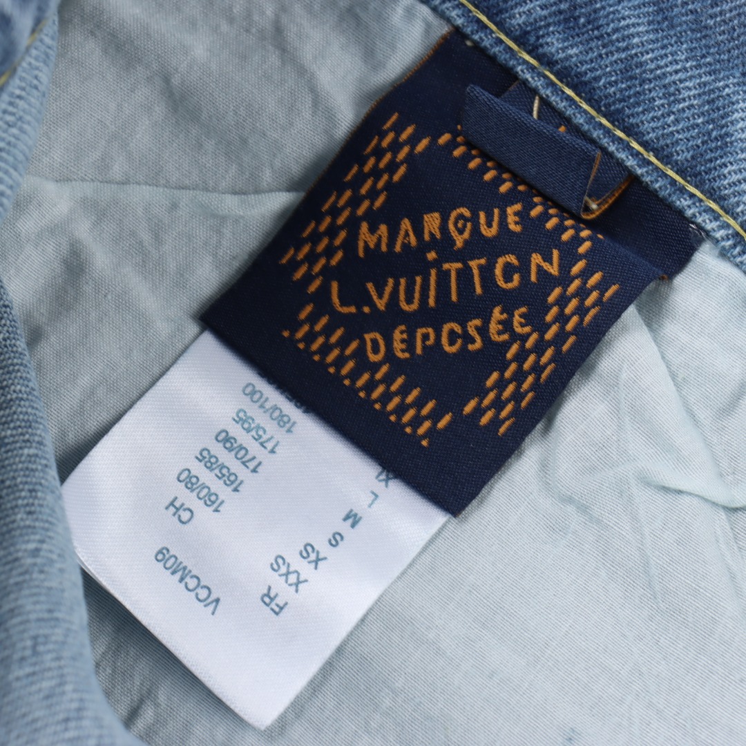 Louis Vuitton 路易威登 1V 25FW 口袋镂空绣花牛仔长裤-Chinese UA Cheap High Quatity Brand Clothes Bags handbags Sneakers wholesale wholesaler seller from China Factory suppliers Fashion Clothing Shoes best Quality Beautiful Price Louis Vuitton 路易威登 1V 25FW 口袋镂空绣花牛仔长裤