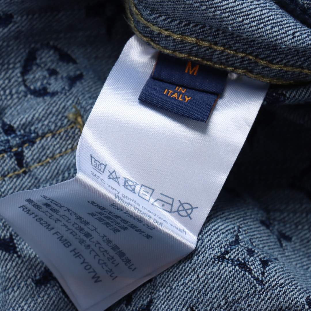 Louis Vuitton 路易威登 1V × Nigo 25FW 联名棋盘格牛仔外套黑色/蓝色-Chinese UA Cheap High Quatity Brand Clothes Bags handbags Sneakers wholesale wholesaler seller from China Factory suppliers Fashion Clothing Shoes best Quality Beautiful Price Louis Vuitton 路易威登 1V × Nigo 25FW 联名棋盘格牛仔外套黑色/蓝色