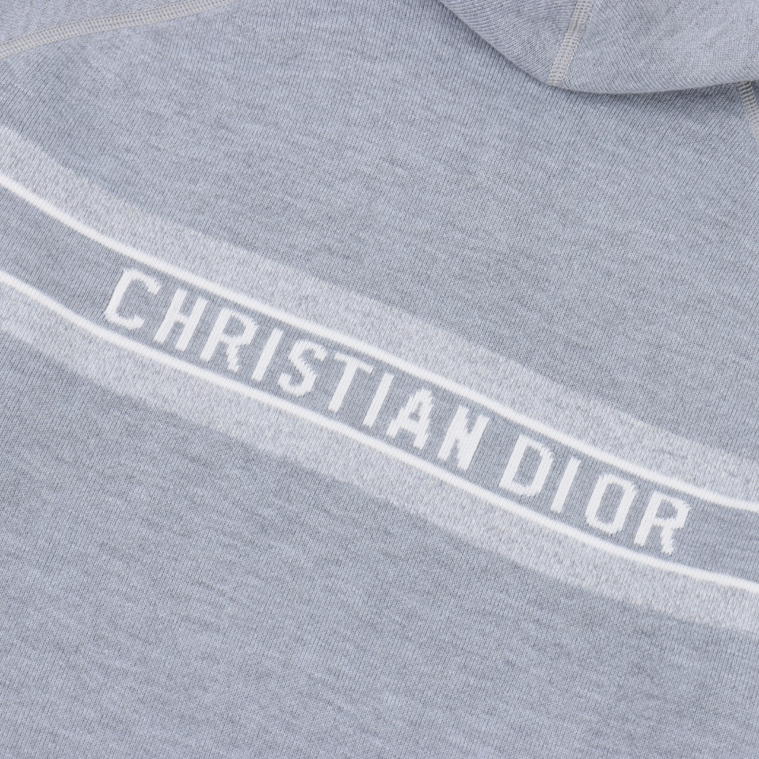 Dior/迪奥 Oblique老花提花针织羊绒双面穿外套