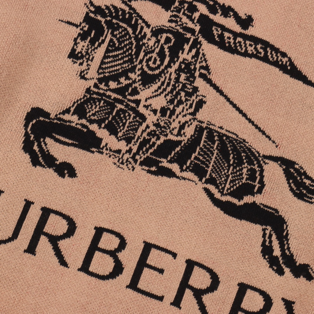 BURBERRY / 巴宝莉 针织羊绒提花针织开衫外套