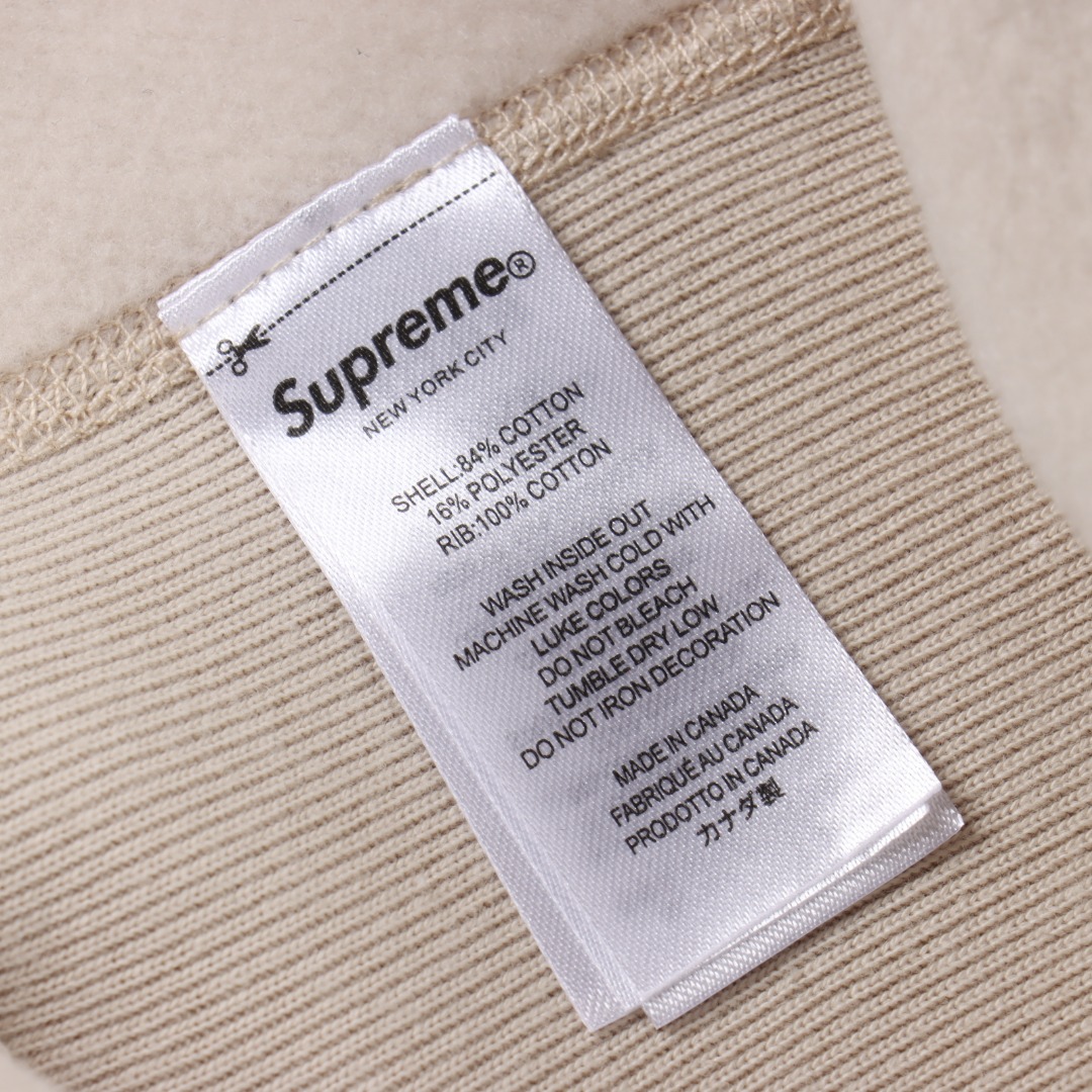 Supreme FW24 WEEK17 Box Logo Hooded Sweatshirt 胸前徽标刺绣logo口袋连帽卫衣帽衫