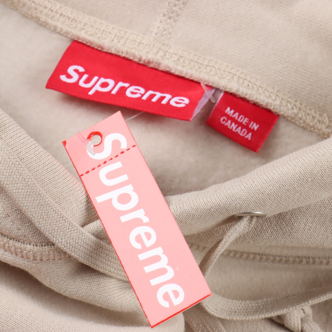 Supreme FW24 WEEK17 Box Logo Hooded Sweatshirt 胸前徽标刺绣logo口袋连帽卫衣帽衫