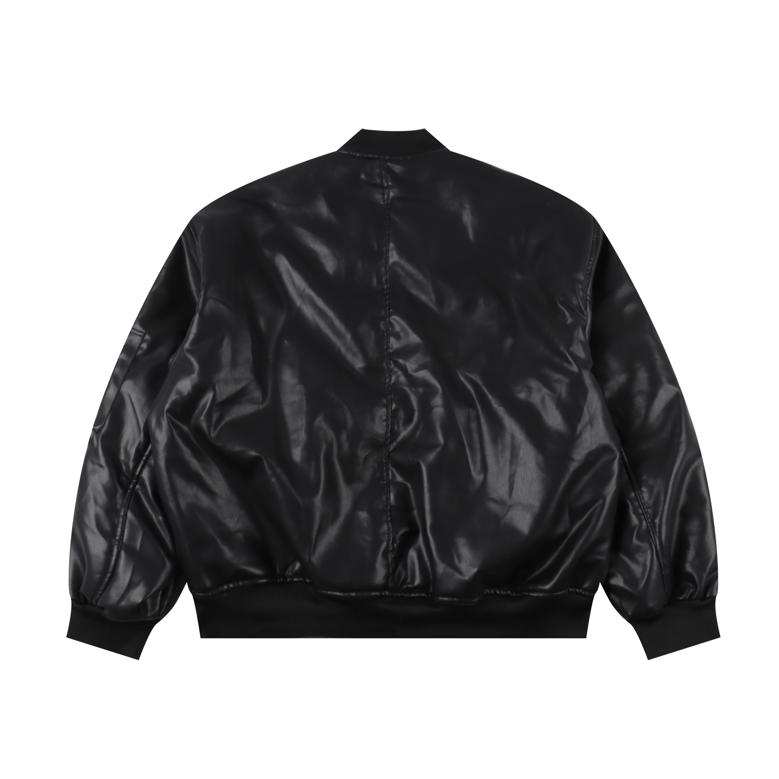 Balenciaga/巴黎世家 BLCG 25FW 兰博基尼联名刺绣棒球飞行皮夹克