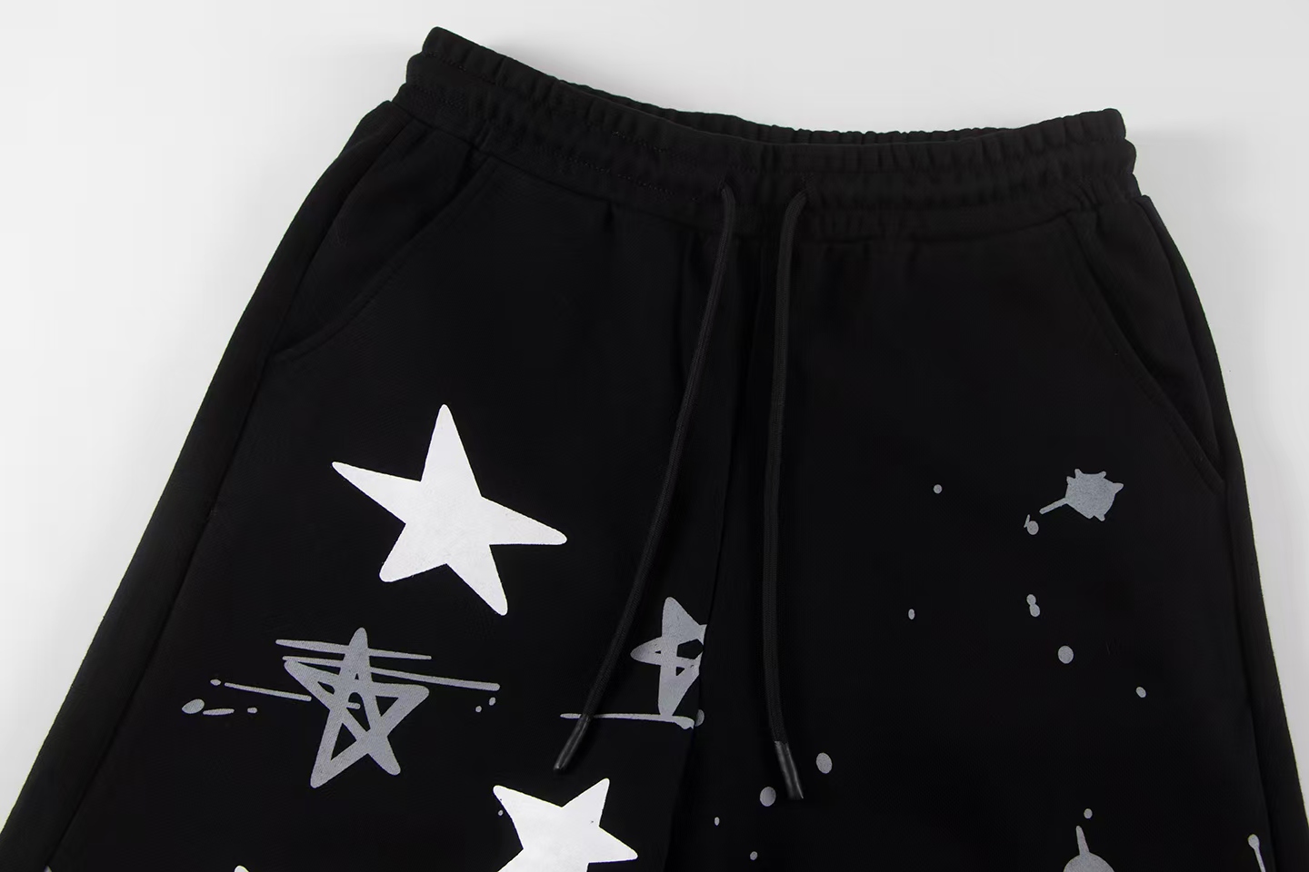 High-quality Custom-made Cotton Shorts: 2025 New Vanhish Hip-Tip, Black, S-XL, S-P A005 - 图片 7