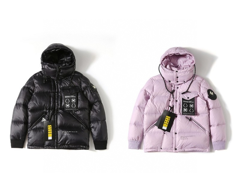 Moncler Clothing Down Jacket At Cheap Price Black Purple White Unisex Duck Down Winter Collection Hooded Top
