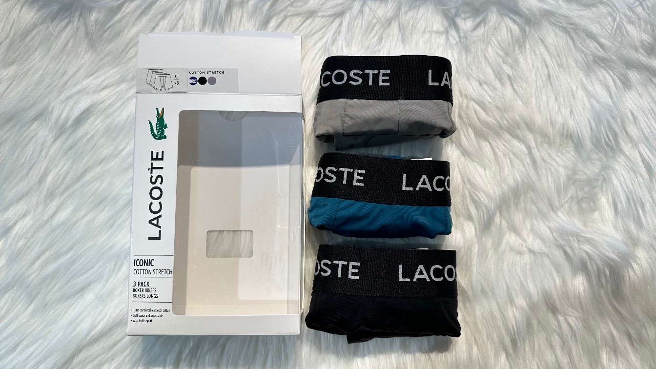 LACOSTE鳄鱼齐色齐码四季高端短裤内裤原单货底裤小平角非常贴身舒适透气是自己用送男朋友送老公送领导送