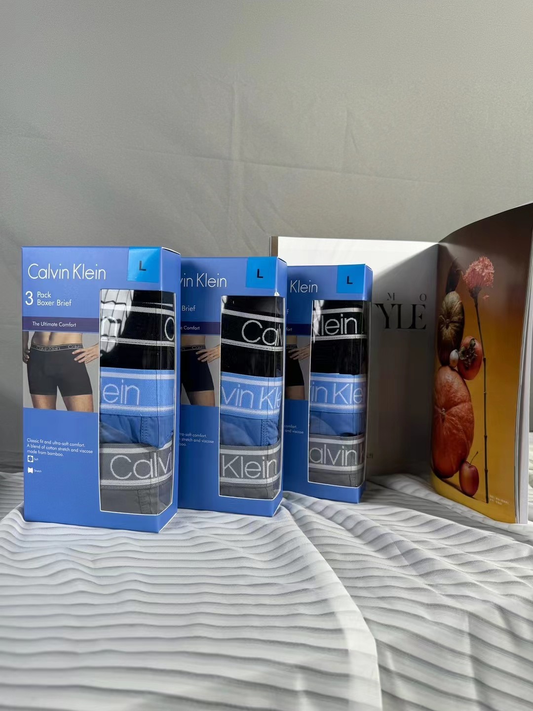 【CK摩登引力带】一盒三条装
贸易公司订单追加500盒卖完无补,独家福利…明星同款!2025 年CK