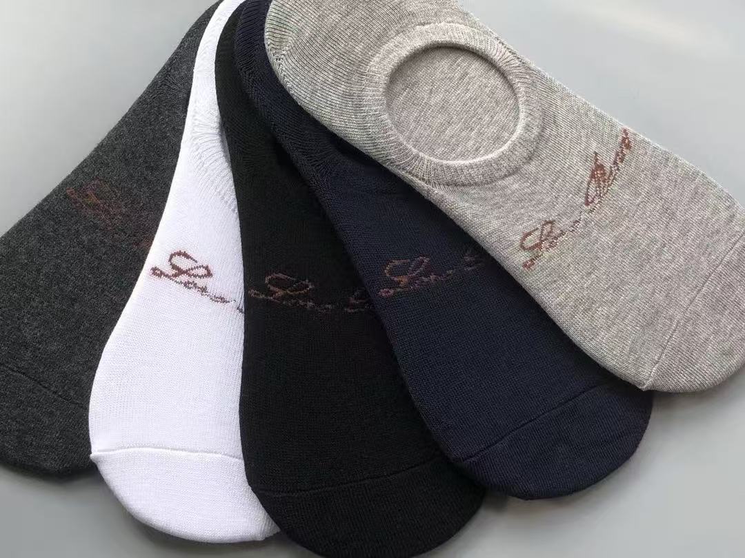 Loro Piana Cotton Blend No-Show Socks, Original Quality, Unisex 2 a1743225842832 8476