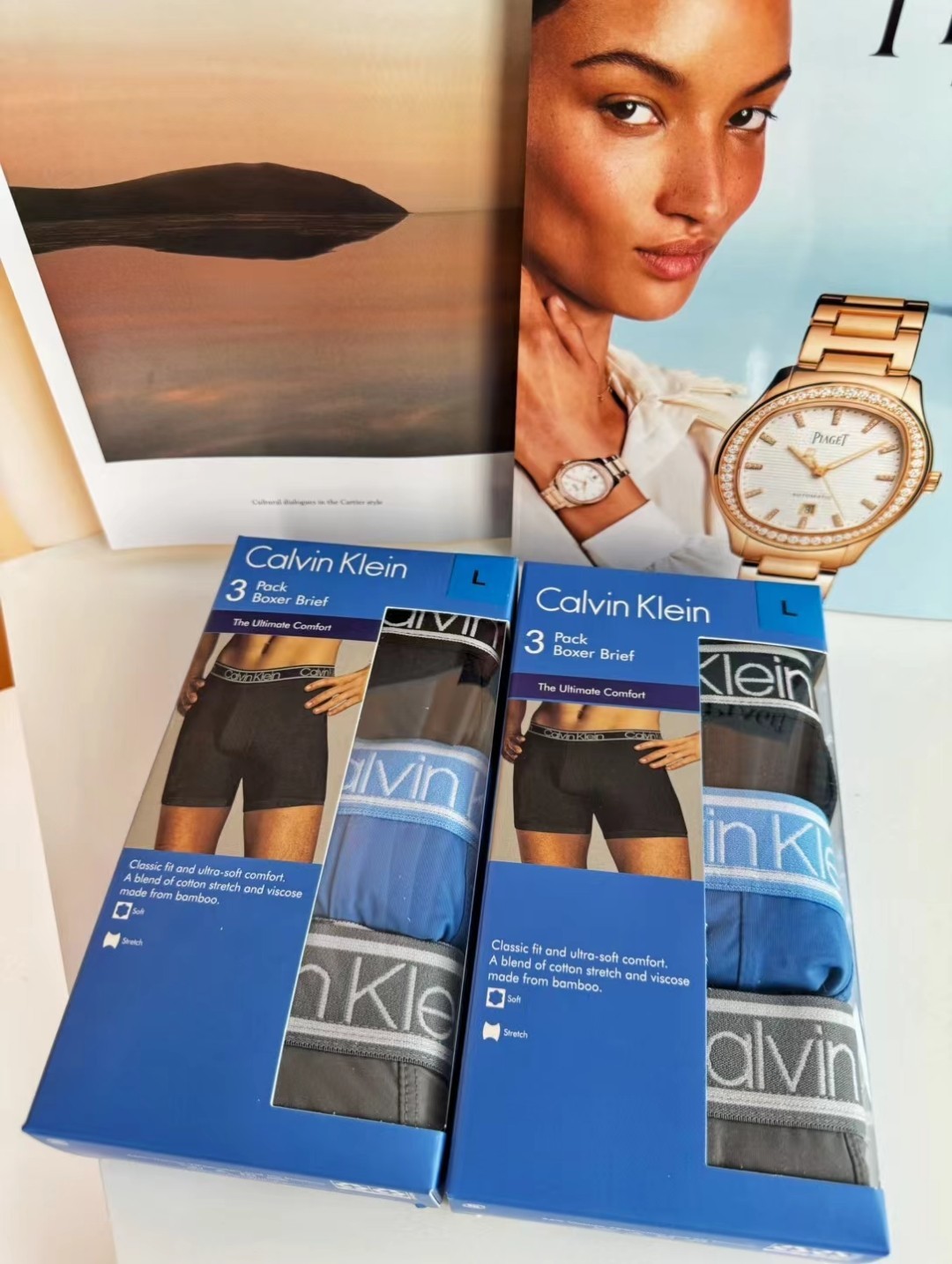 【CK摩登引力带】一盒三条装
贸易公司订单追加500盒卖完无补,独家福利…明星同款!2025 年CK