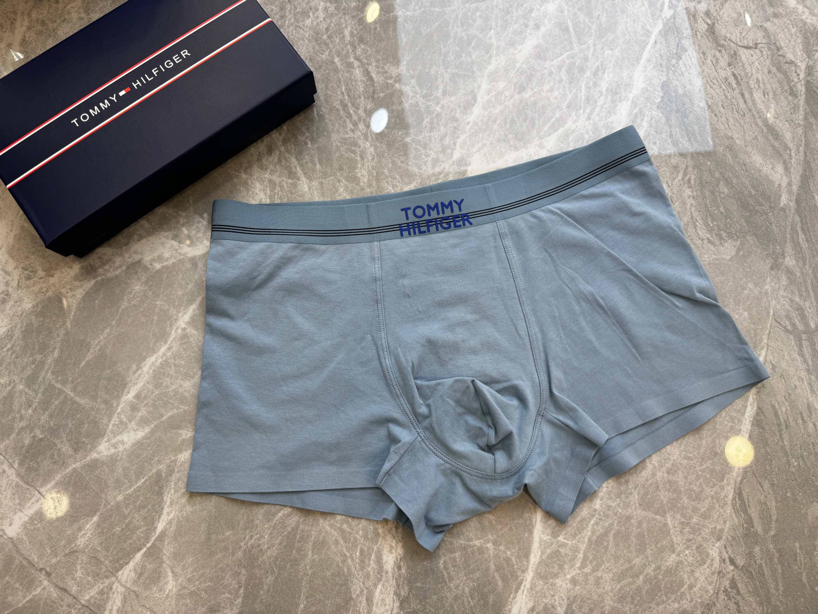 P80 TOMMY HILFIGER  汤姆费格 3D  纯棉面料 现货一盒三条   L XL 2XL 3Xl 4xl