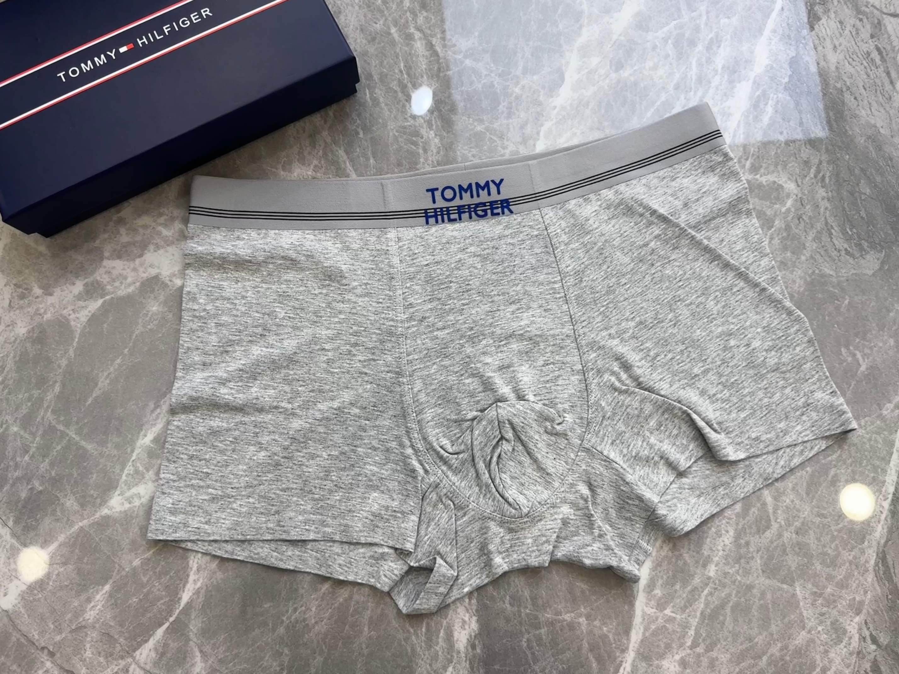 P80 TOMMY HILFIGER  汤姆费格 3D  纯棉面料 现货一盒三条   L XL 2XL 3Xl 4xl
