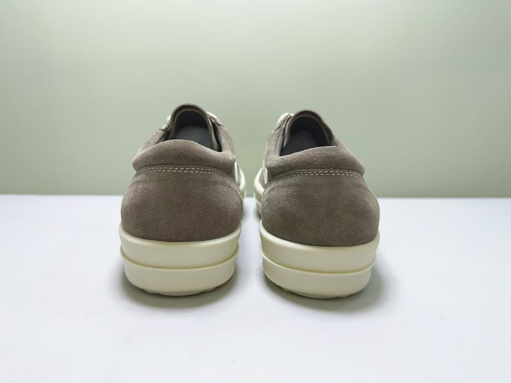 💰280  高版本 Rick Owens /RO Luxor Vintage牛皮 低帮 板鞋 情侣款 Size:36/45
