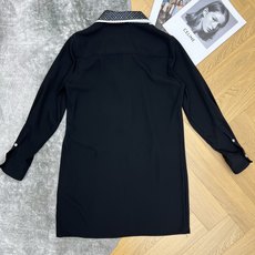 L家 26春夏新款 老花飘带翻领连衣裙 经典黑色+Monogram老花 优雅又有辨识度计 飘带娃娃领口设 L家 26春夏新款 老花飘带翻领连衣裙 经典黑色+Monogram老花 优雅又有辨识度计 飘带娃娃领口设