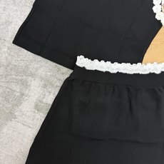Miu 26夏季新款 花朵蕾丝花边针织套装,软糯亲肤细腻针织面料,挺括不易变形,上身温柔不贴身,上衣无袖 Miu 26夏季新款 花朵蕾丝花边针织套装,软糯亲肤细腻针织面料,挺括不易变形,上身温柔不贴身,上衣无袖