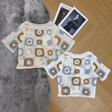 小香家 26夏季新款 手工钩花镂空短款开衫,整块手拼接钩织面料,镂空透气设计,夏天防晒不闷汗,轻盈软糯, 小香家 26夏季新款 手工钩花镂空短款开衫,整块手拼接钩织面料,镂空透气设计,夏天防晒不闷汗,轻盈软糯,