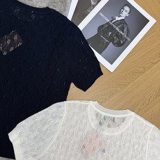 Miu家 26夏季新款 树叶状镂空针织短袖|清爽透气基础款✨通体树叶绞花镂空针织,轻盈通透,自带透气孔隙 Miu家 26夏季新款 树叶状镂空针织短袖|清爽透气基础款✨通体树叶绞花镂空针织,轻盈通透,自带透气孔隙