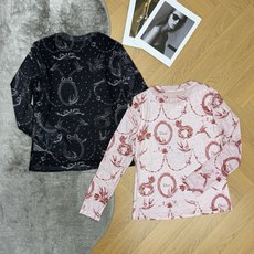 Dio*🏠 2026早秋新款 飞鸟印花网纱打底 氛围感满满的网纱长袖打底衫 自带轻薄通透质感 早秋叠穿刚需单品 满幅复古 Dio*🏠 2026早秋新款 飞鸟印花网纱打底 氛围感满满的网纱长袖打底衫 自带轻薄通透质感 早秋叠穿刚需单品 满幅复古