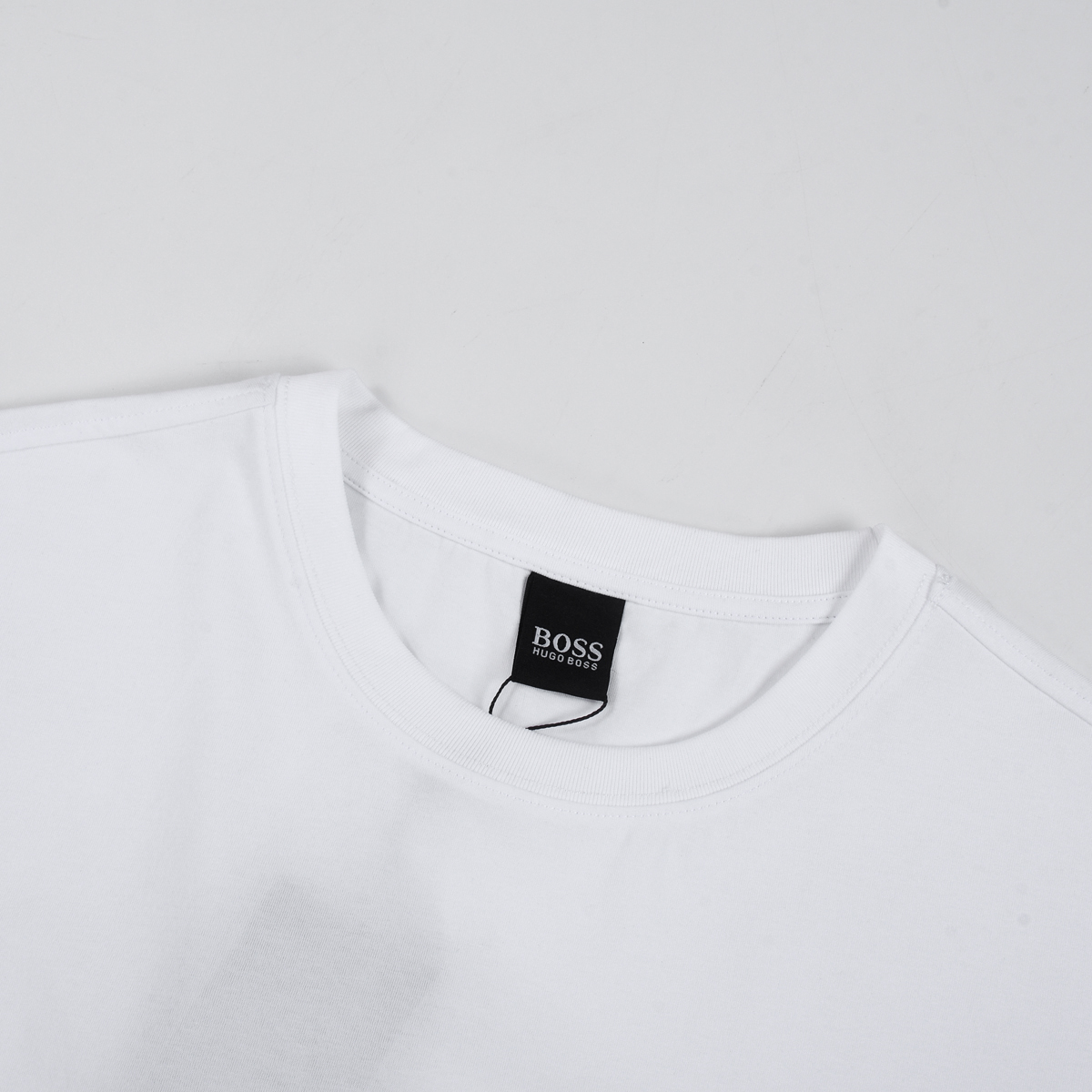 BOSS Classic Short Sleeve T-Shirt in Black/White/Bollan/Kaki, 210g Pure Cotton, Sizes M-XXL - 图片 6