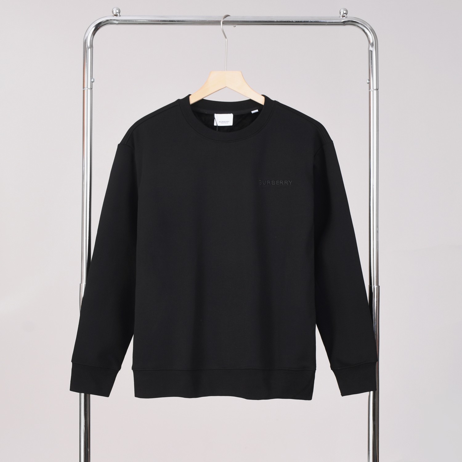 “Black Bolange Hoodie in M-XXL Sizes with 480g Ferret Complex Fabric” - 图片 3