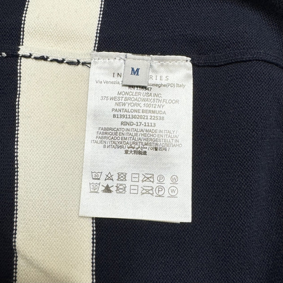 113M202#BLANK-TWEETED SWEATER COLOUR: BLUE/WHITE, WHITE/BLUE SIZE: M-XXL - 图片 8