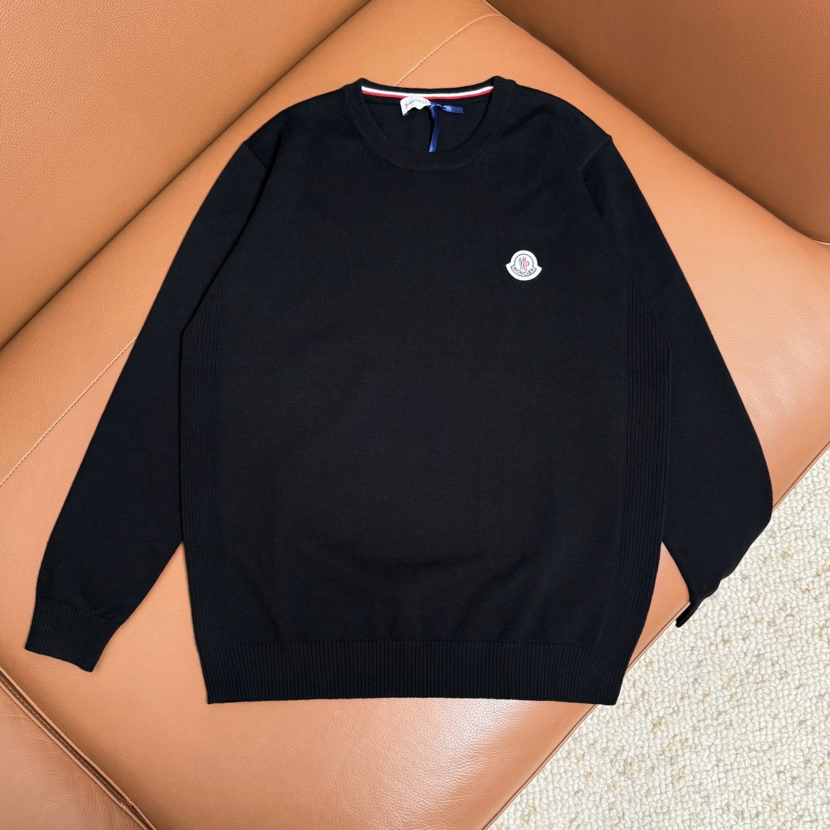 113 M102 # CIRCUMCISED SWEATER COLOUR: BLACK, CAMEL-COLOURED, DARK GRAY, BOURBON SIZE: M-XXL - 图片 2