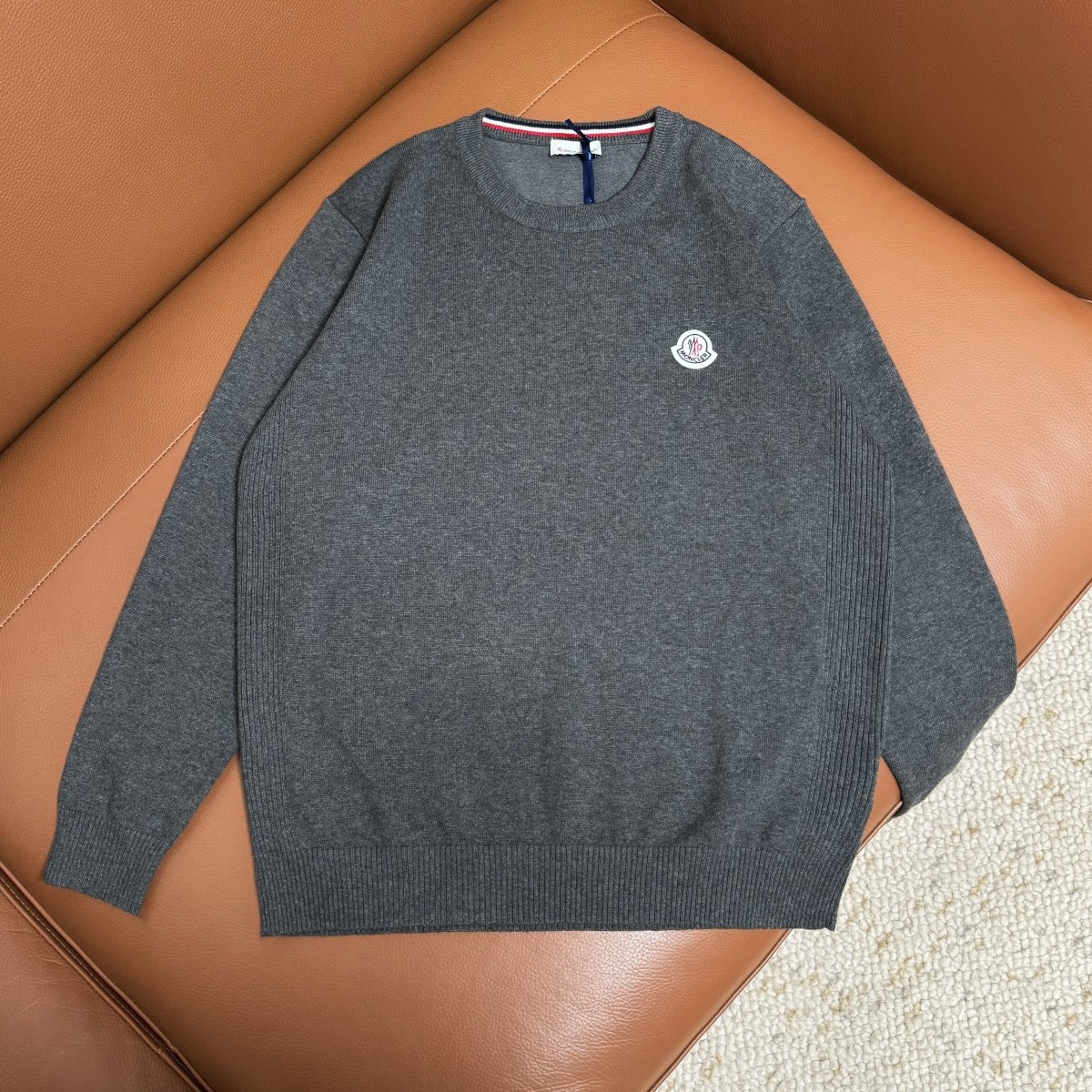 113 M102 # CIRCUMCISED SWEATER COLOUR: BLACK, CAMEL-COLOURED, DARK GRAY, BOURBON SIZE: M-XXL - 图片 4