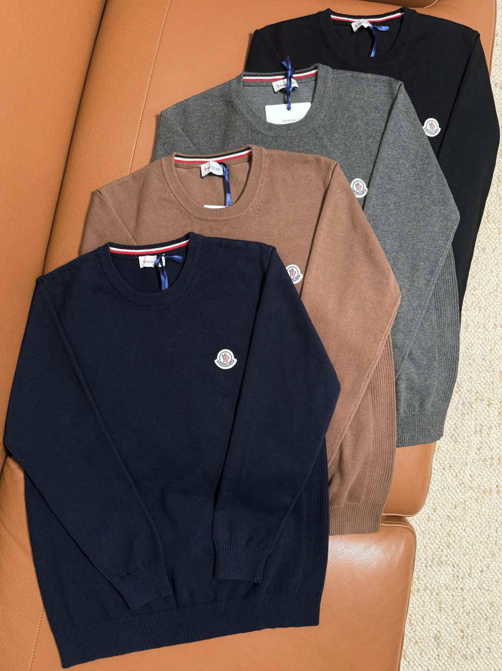 113 M102 # CIRCUMCISED SWEATER COLOUR: BLACK, CAMEL-COLOURED, DARK GRAY, BOURBON SIZE: M-XXL - 图片 6