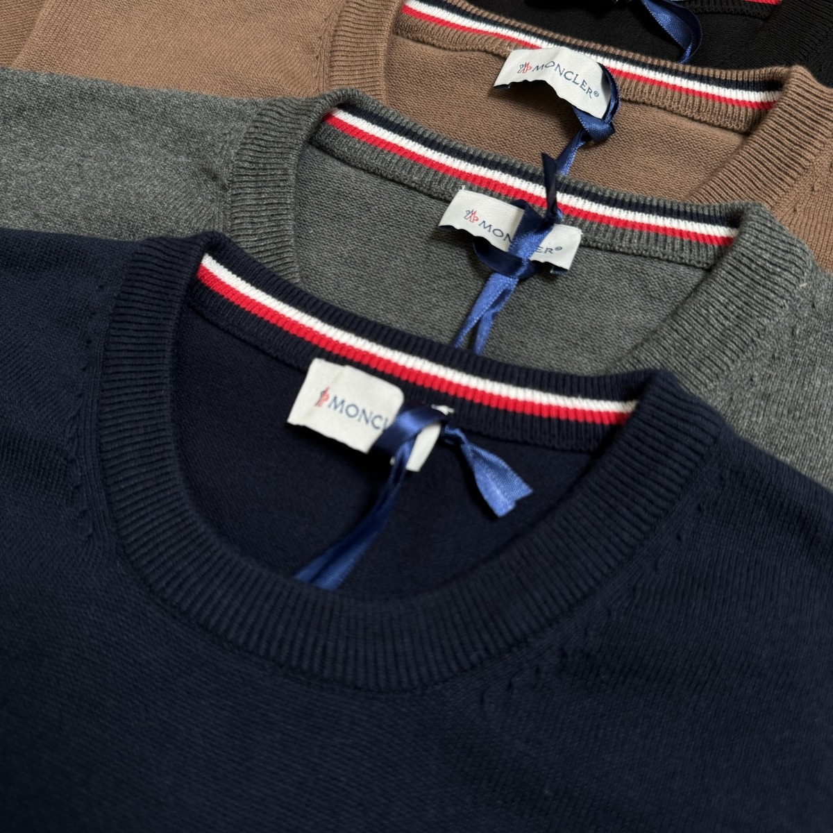 113 M102 # CIRCUMCISED SWEATER COLOUR: BLACK, CAMEL-COLOURED, DARK GRAY, BOURBON SIZE: M-XXL - 图片 7