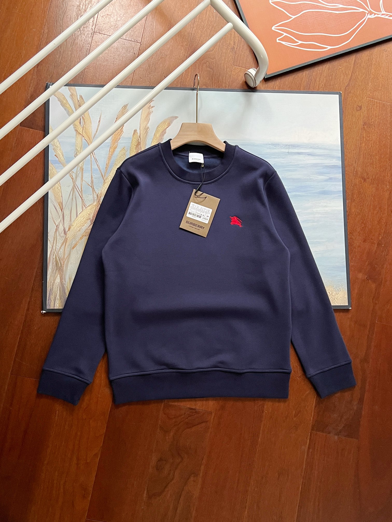 “Barbory’s Horse Embroidered Fuzzy Collar Jacket in Various Colors and Sizes” - 图片 3