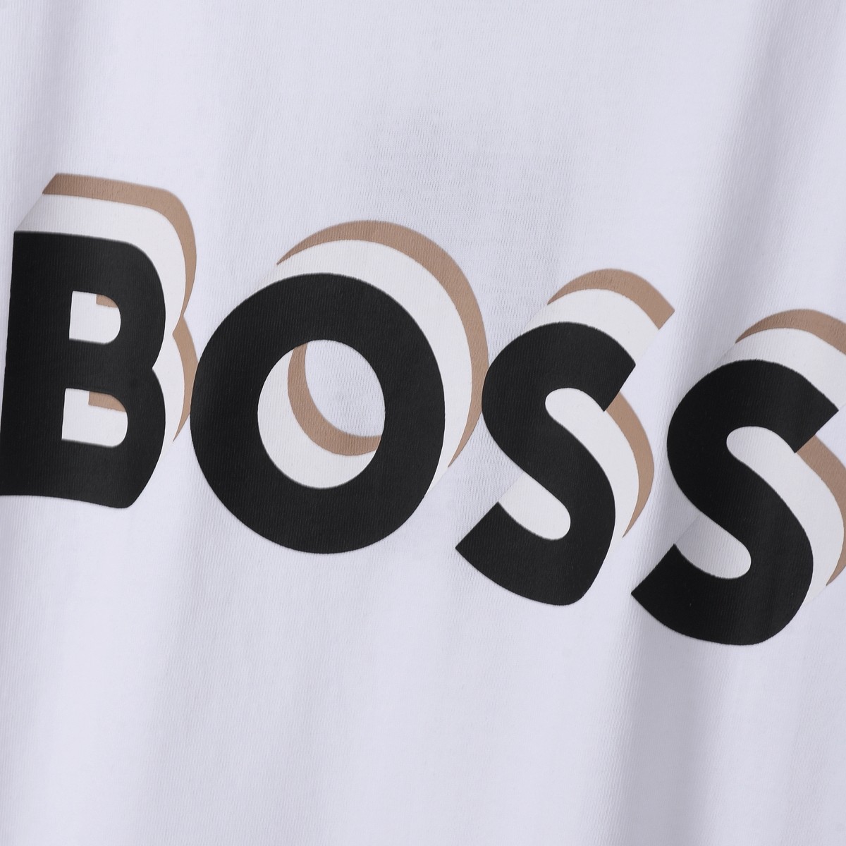 💰138 1132536#BOSS short sleeve T-shirt Colour: Black, white Size: M-XXL fabric: 210g full cotton - 图片 7