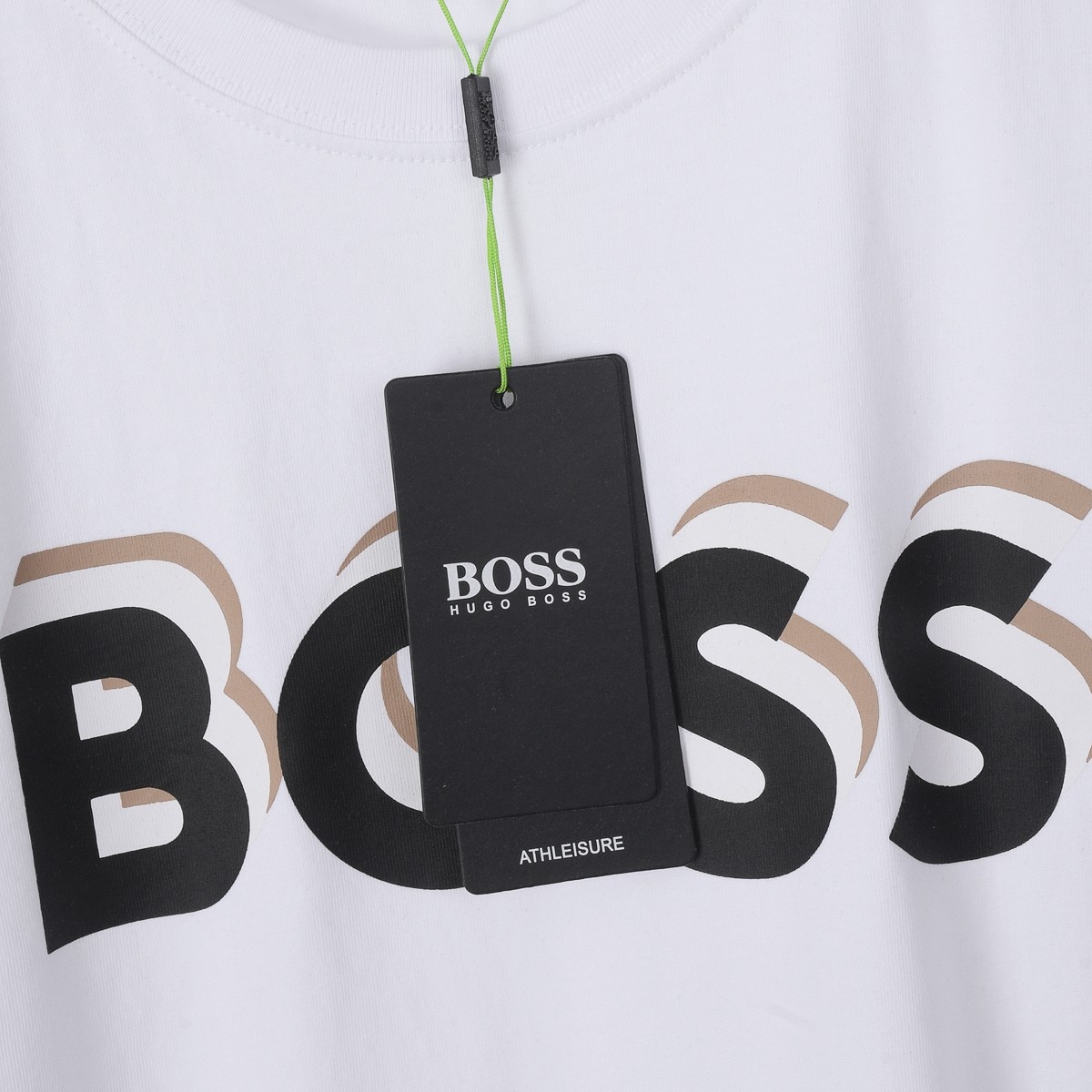 💰138 1132536#BOSS short sleeve T-shirt Colour: Black, white Size: M-XXL fabric: 210g full cotton - 图片 5