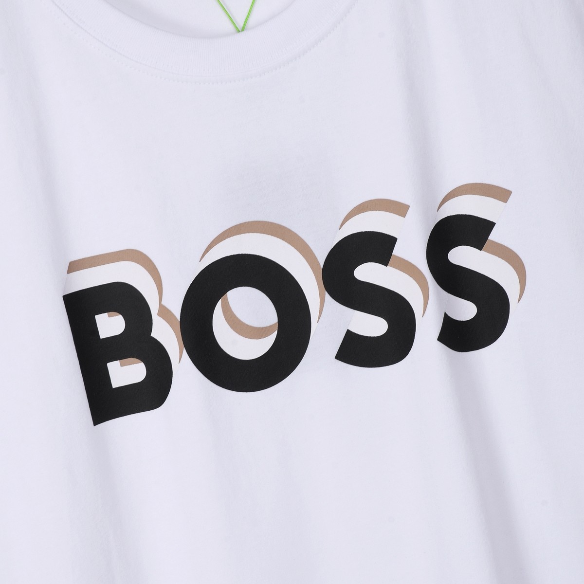 💰138 1132536#BOSS short sleeve T-shirt Colour: Black, white Size: M-XXL fabric: 210g full cotton - 图片 6