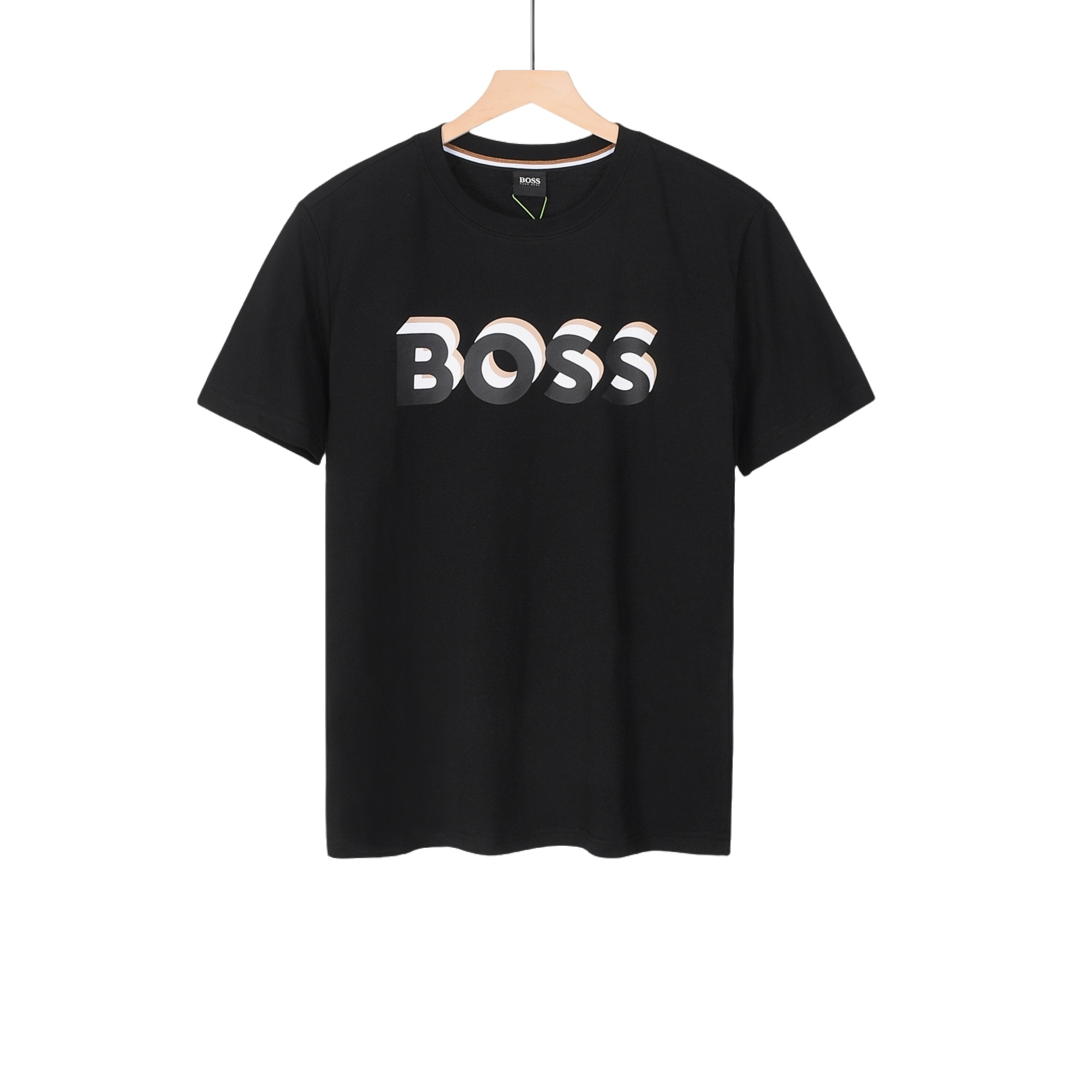 💰138 1132536#BOSS short sleeve T-shirt Colour: Black, white Size: M-XXL fabric: 210g full cotton - 图片 2