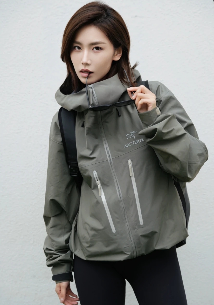 Arc'teryx Alpha SV Sixth Generation Fog Green Waterproof Jacket (S-XXL)