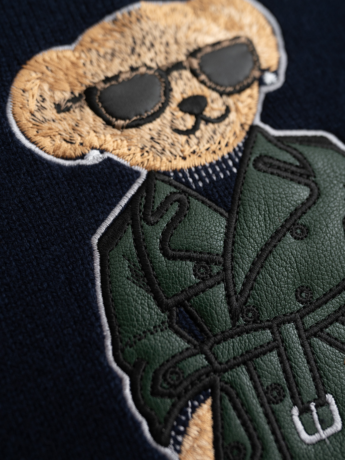 Ralp🆕hLauren 25秋冬新款 圆领公仔款针织长袖 经典版型，25秋冬最新设计熊系列 公仔采用头