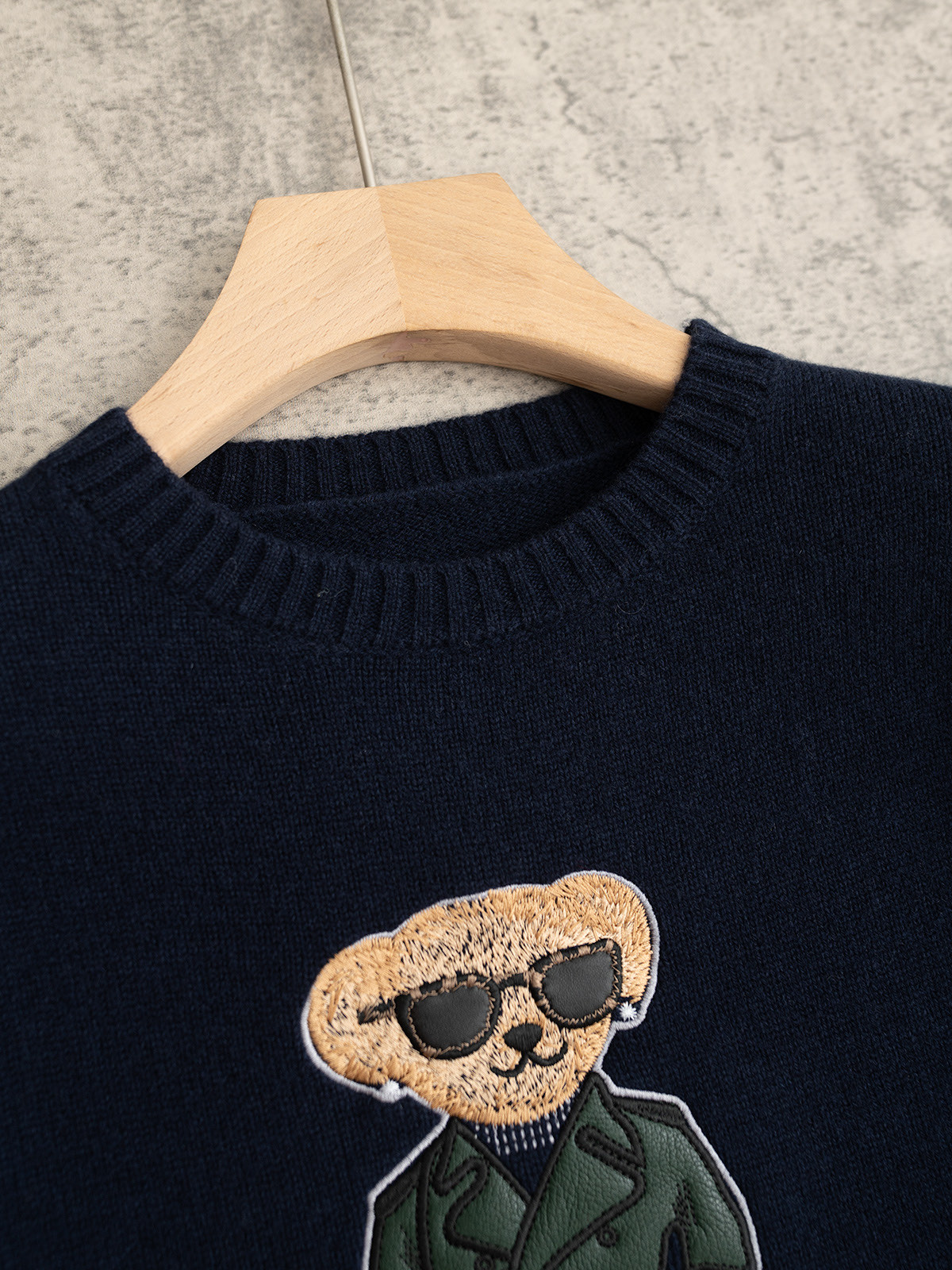 Ralp🆕hLauren 25秋冬新款 圆领公仔款针织长袖 经典版型，25秋冬最新设计熊系列 公仔采用头