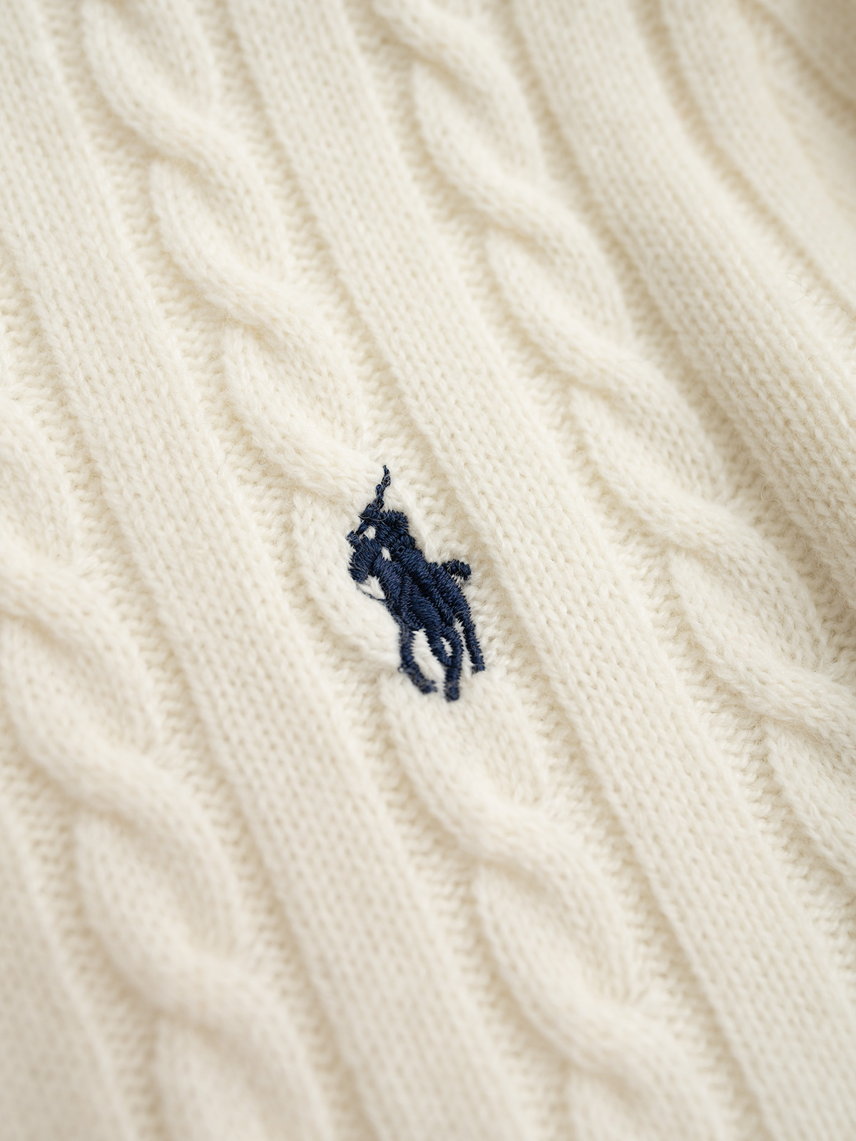 Ralph Lauren Women's Cable-Knit Wool-Blend Cardigan with Polo Collar 8 i1757983886631 8813 0 6