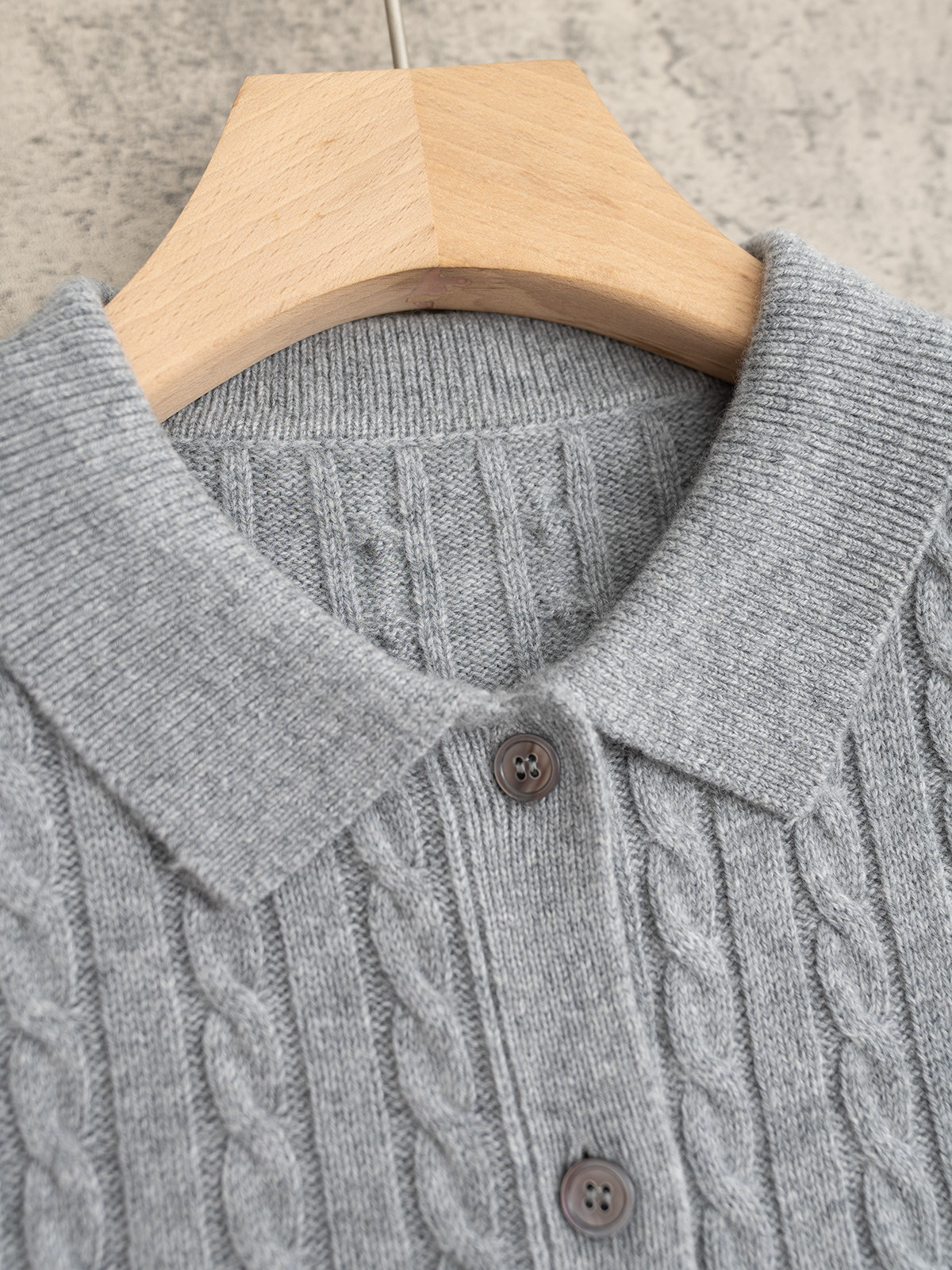 Ralp🆕hLauren Polo 经典款 紐花系列Polo领羊绒长袖开衫 羊绒材质！经典版型 25秋冬