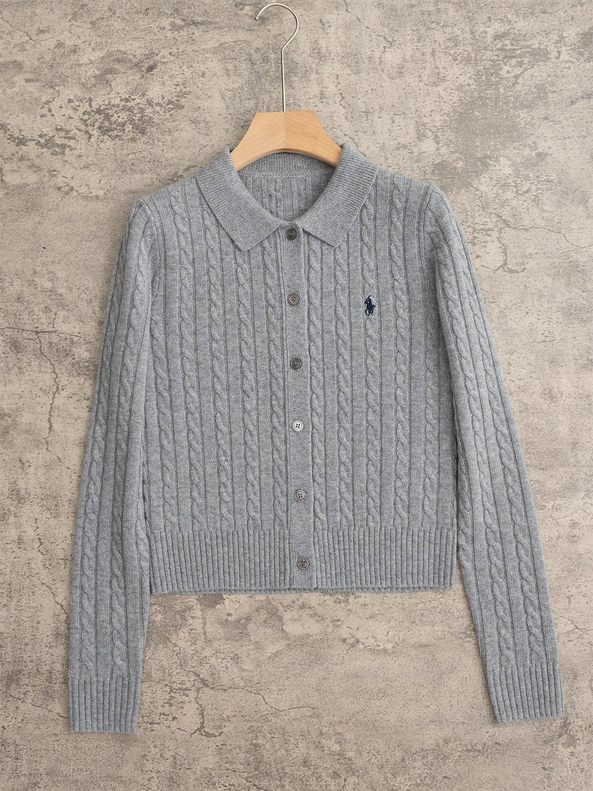 Ralph Lauren Women's Cable-Knit Wool-Blend Cardigan Sweater - Classic Fit 9 i1757983940234 1670 0 10