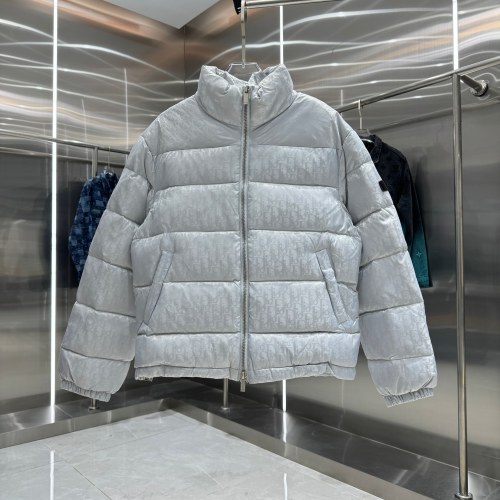 Dior All-Over Logo Padded Down Puffer Jacket, Winter Warm Coat for Men & Women 1 Dior All-Over Logo Padded Down Puffer Jacket, Winter Warm Coat for Men & Women