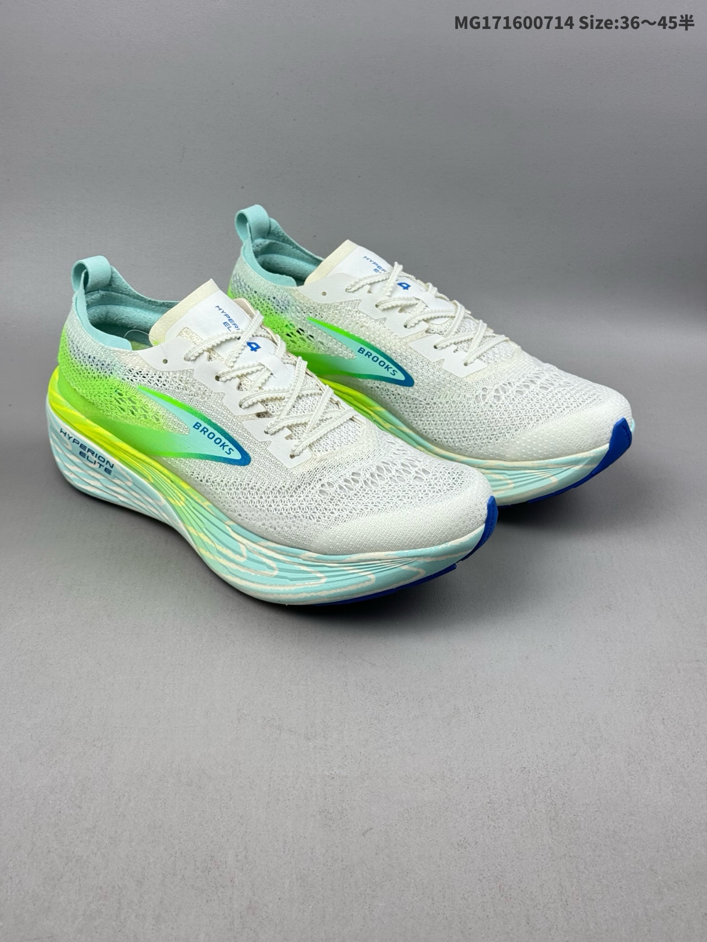 💰160（36-45半） 公司级✅Brooks布鲁克斯 Hyperion Elite 4 PB 舒适百搭防滑耐磨 低帮 越野竞速跑步鞋 采用改进工程空气网眼组合热熔工艺 鞋面材质搭载DNA LOFT V2密度泡棉缓震系统 中底外置防滑耐磨橡胶底片 提供更好的抓地力 货号:100053 1D 134 尺码:36 36.5 37.5 38 38.5 39 40 40.5 41 42 42.5 43 44 45 ID:MG171600714 Size:36～45半