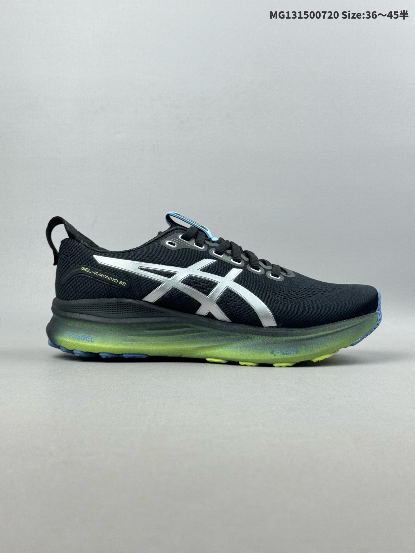 💰150（36-45半）Asics GEL-KAYANO 32 LUXE 时尚舒适 低帮跑步鞋ASICS (亚瑟士)是日本实业家鬼冢喜八郎创立的跑鞋运动品牌，名字想法源自著名的拉丁谚语“AnimaSana In Corpore Sano”，意为“健全的精神寓于强健的体魄”。正如其名字的含义，ASICS亚瑟士一直坚信保持身体的健康与活力是打造健康快乐的生活方式的最佳途径。亚瑟士的跑鞋、篮球鞋等系列集专业与美貌于一身，拥有极高的热度。2016年，ASICS在“2016年日本最佳全球品牌”排行榜名列第17名。货号：1012B904-001 尺码：36 37 37.5 38 38.5 39.5 40 40.5 41.5 42 42.5 43.5 44 45ID:MG131500720 Size:36～45半