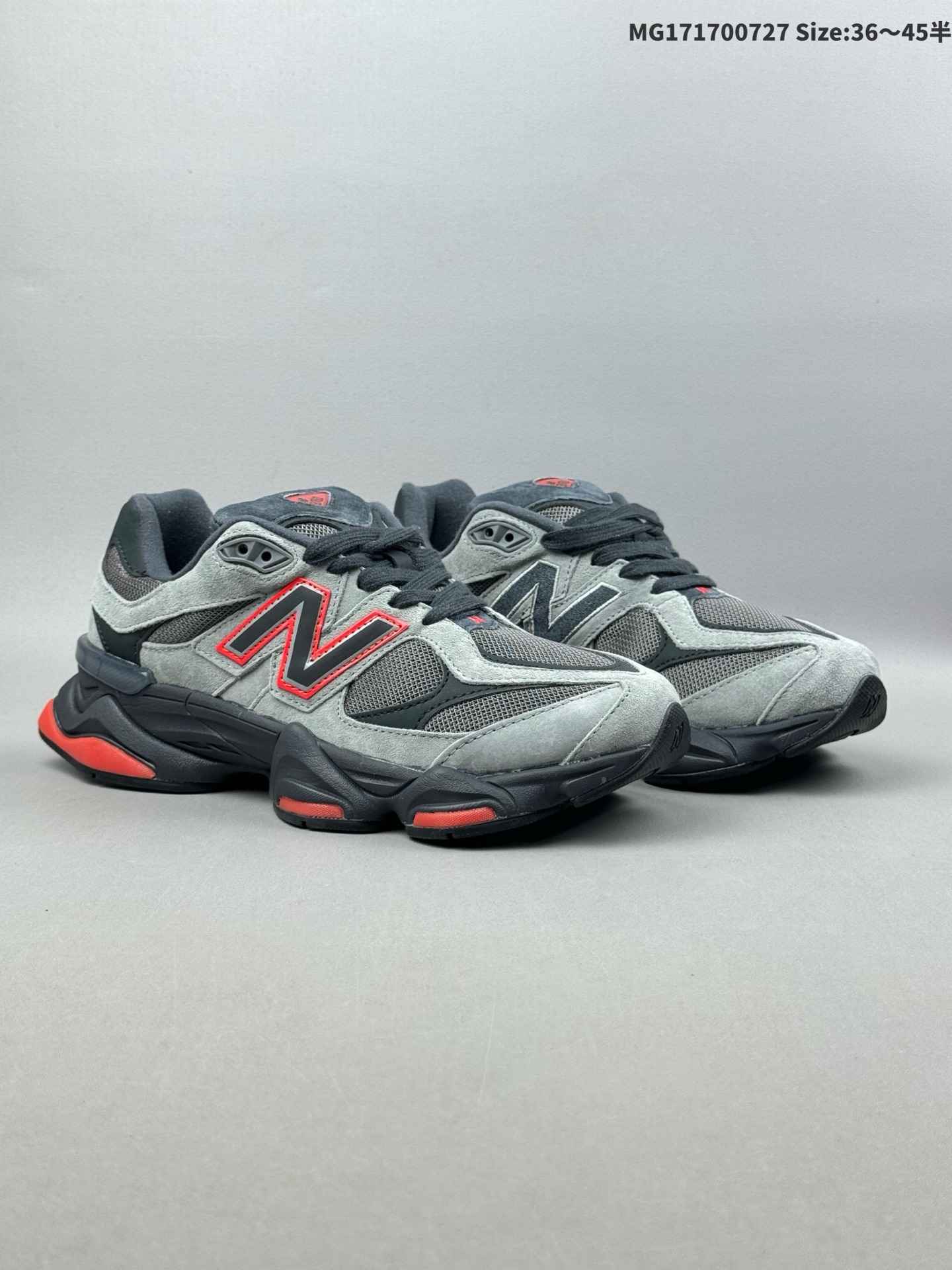 (36-45半) NB 新百伦 New Balance NB9060小象蹄男女款9060舒适百搭老爹鞋 全新 9060 款式将经典风格与现代设计融合到日常多功能性中. 9060 重新诠释了源自经典 99X 型号的熟悉元素,其灵感来自于 Y2K 时代的未来主义和美学. 鞋面在990 的基础中进行了扩展和使用,以提供可见的运动感,中底采用 ABZORB 和 SBS 熟悉的缓震平台以提供舒适感. 货号:U9060JBO ID:MG171700727 半