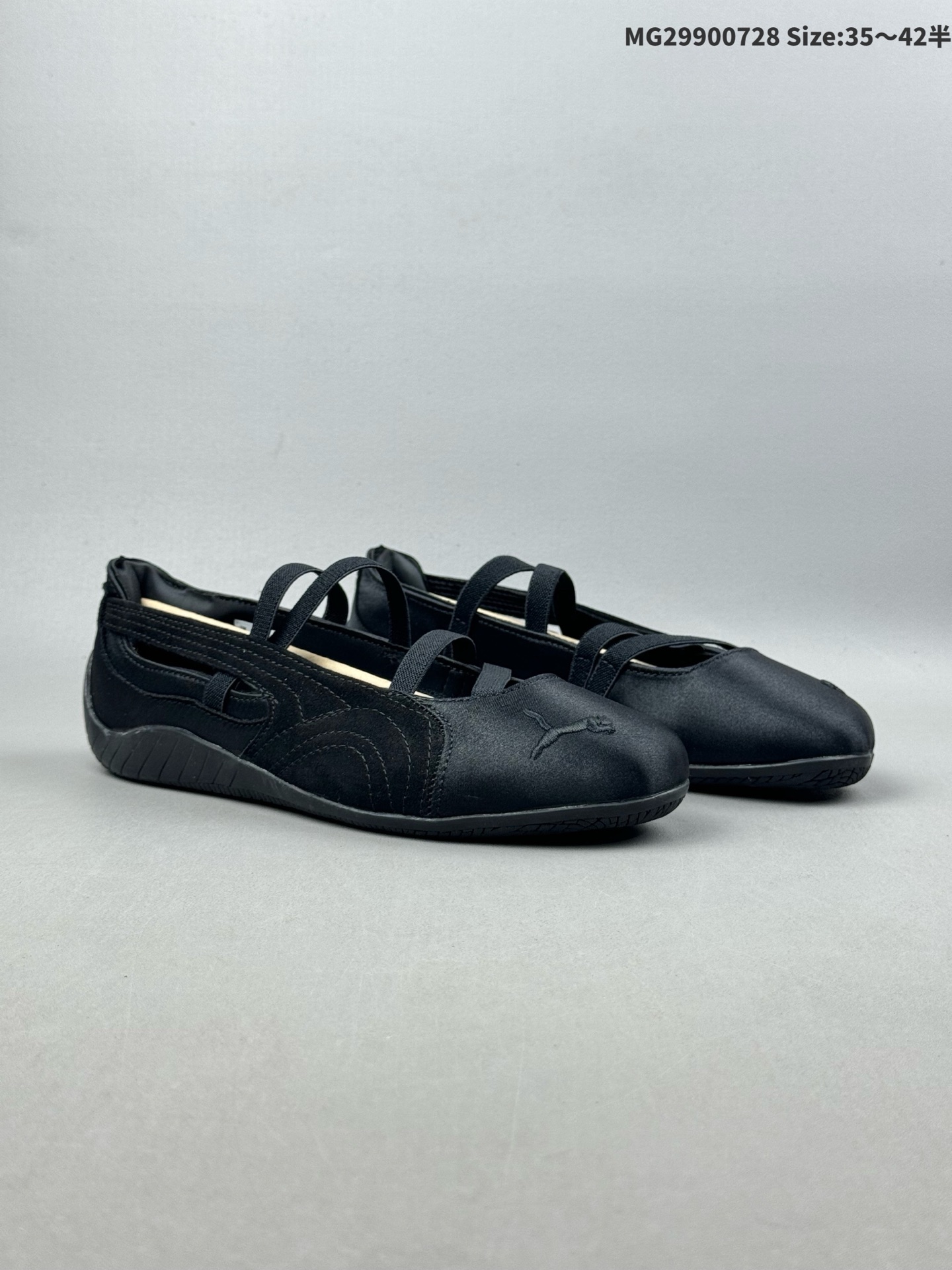 (35.5-42半) 彪马 SPEEDCAT BALLET L TH WNS 舒适轻盈凉鞋平跟玛丽珍鞋 货号 404383-01 ID:MG29900728 半