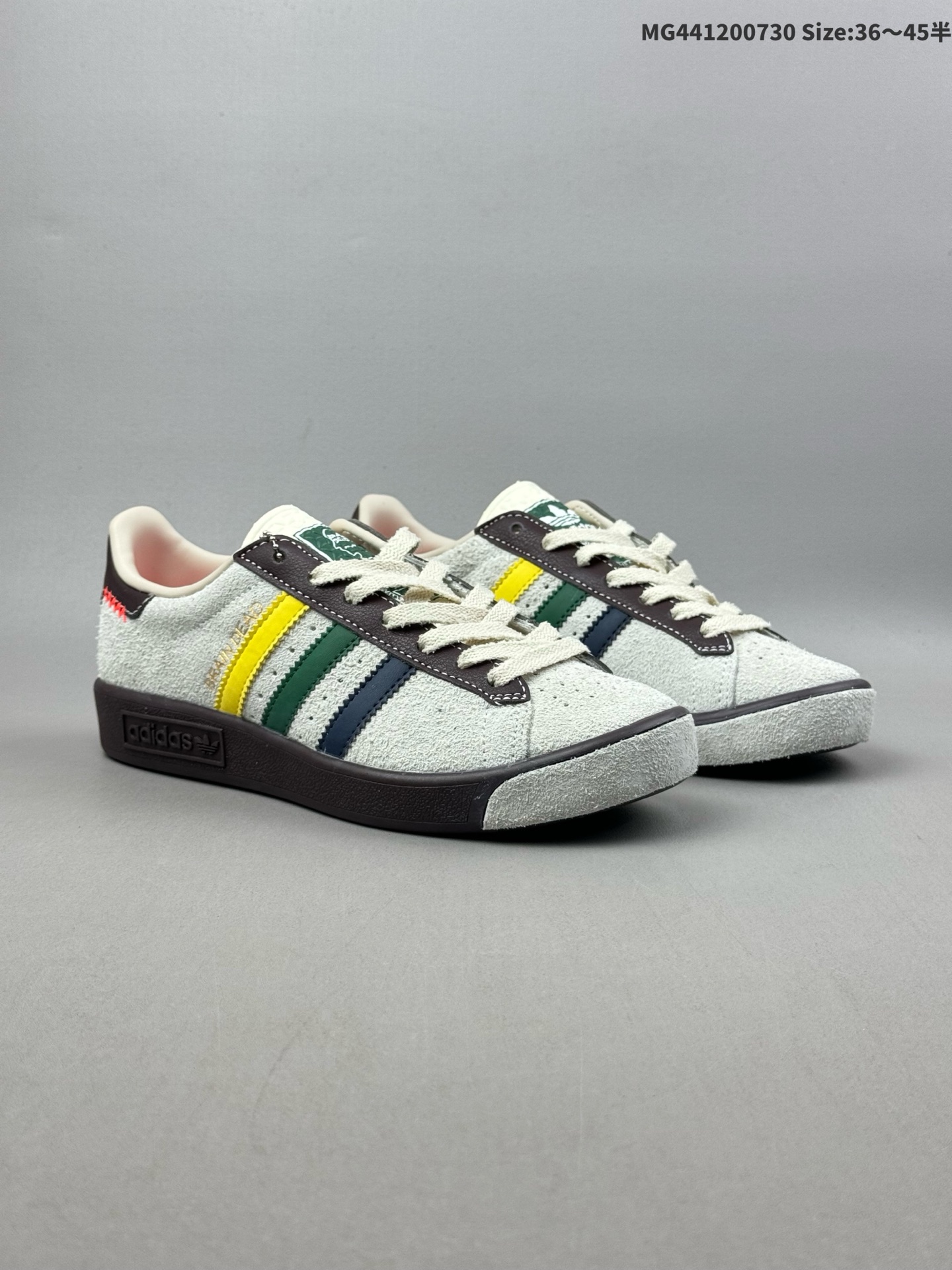 (36-45半) 真标✅Brain Dead x Adidas Originals Forest Hills Core 阿迪达斯 舒适时尚薄底 防滑耐磨 低帮 板鞋 货号:JR7940 ID:MG441200730 半